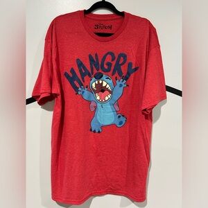 XL Disney stitch red hangry shirt